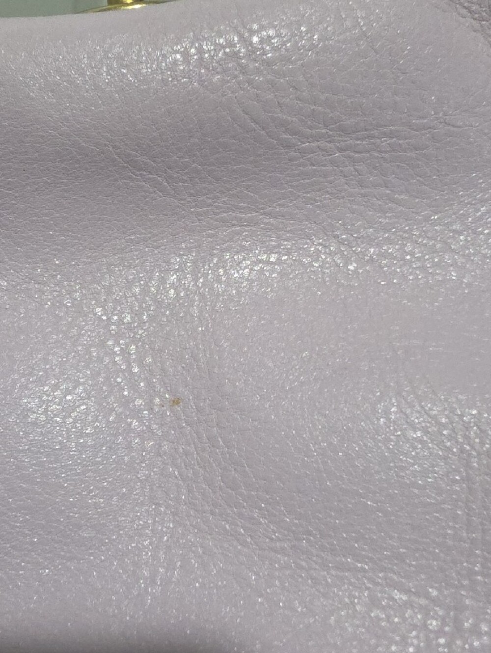 Coach Lilac Leather Wristlet Clutch with Gold Hardware - Picture 6 of 9
